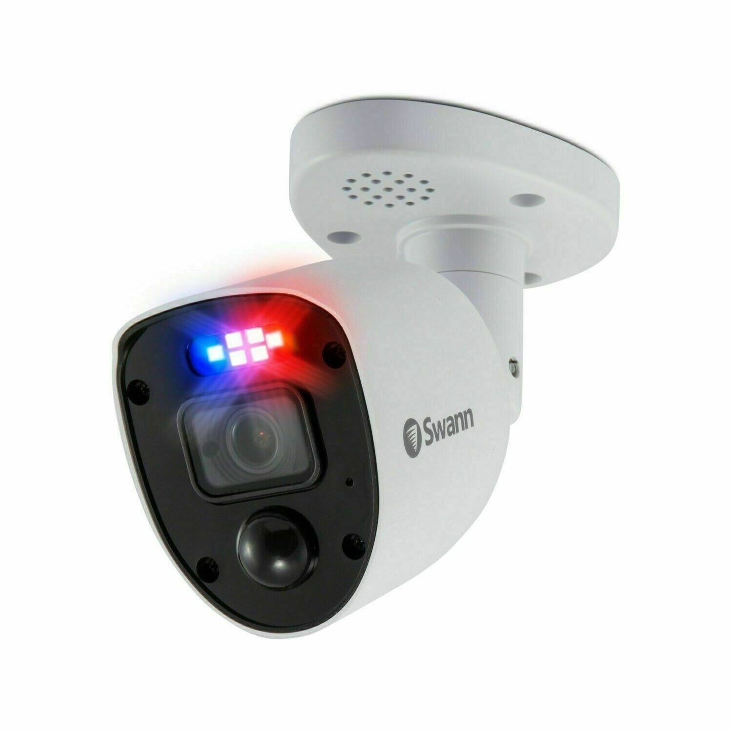 Swann CCTV Camera PRO-4KRL 4K UHD Enforcer Police Style Flashing Lights Sirens