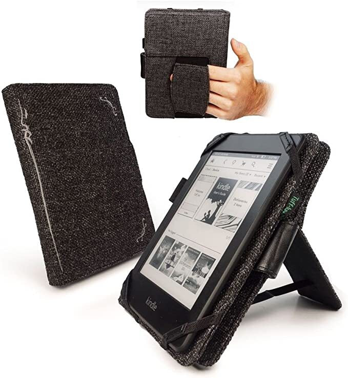 Amazon Kindle Fire 7" Tablet Premium Natural Hemp Safe Slim Stand Case Cover