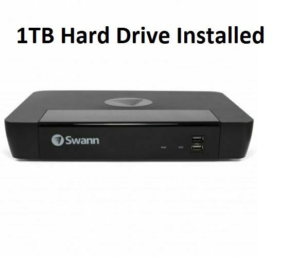 Swann NVR CCTV Recorder Digital IP NVR8 8580 8 Channel Network Video 4K Ultra HD