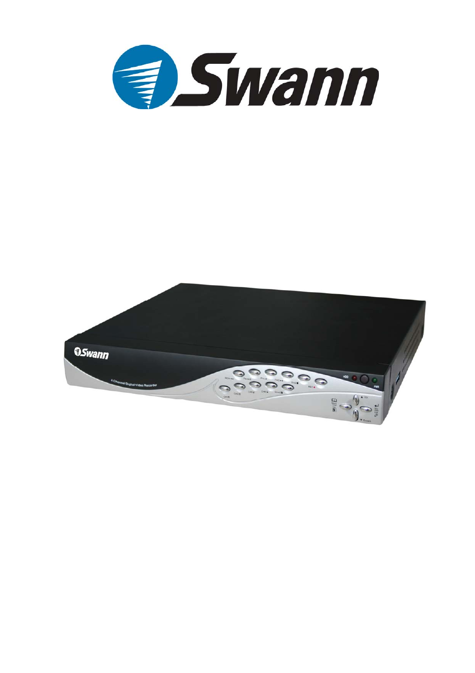 Swann DVR4-1150 4 Channel Security CCTV Digital Video Recorder NO HDD