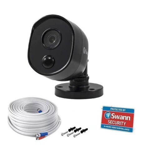 Swann Bullet CCTV Camera PRO-1080MSB Heat Sensing 1080p 2MP HD Night Vision IP66