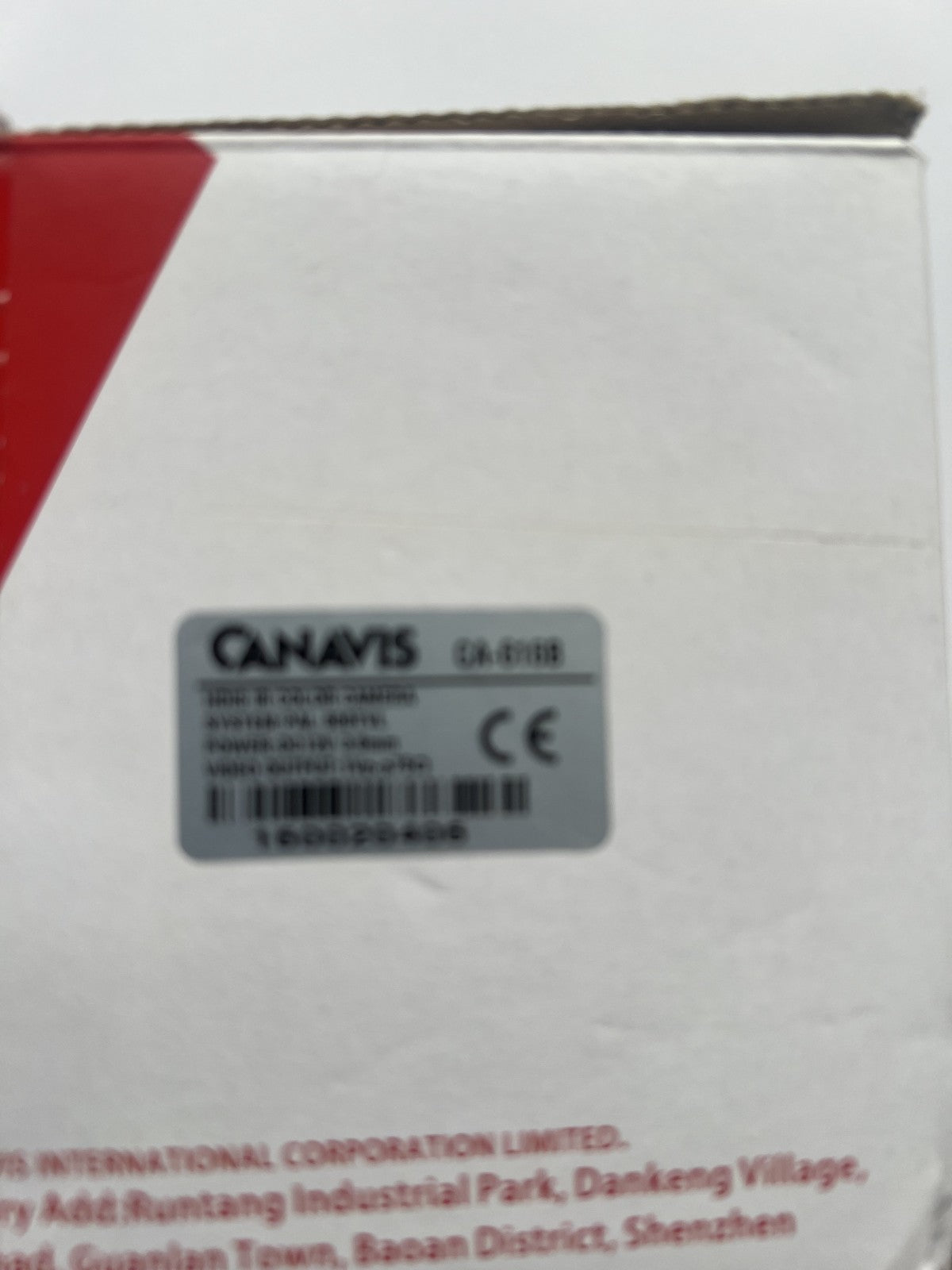 Canavis 800 TVL CCTV Bullet Camera Home Security TVI AHD IR Outdoor x1