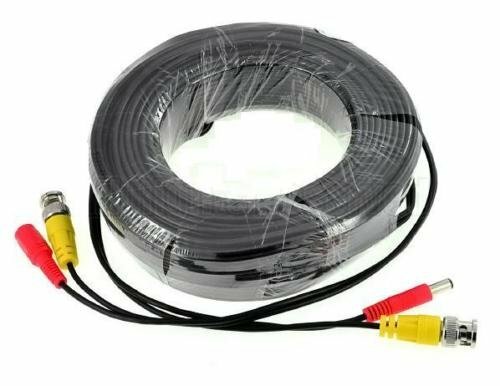 BNC RG59 DC CCTV Security Record Video Camera DVR Data Power Extension Cable