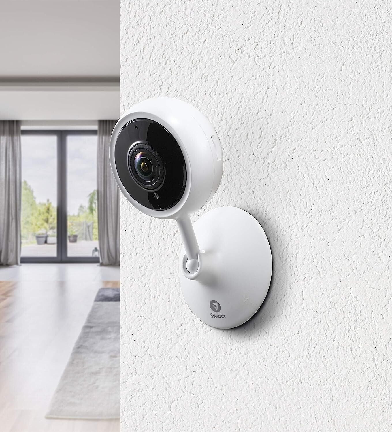 Swann Auto Tracking Full HD 1080p WiFi Surveillance Security Camera SD Card Slot