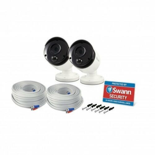 Swann CCTV Bullet Camera PRO 5MPMSB Thermal Sensing 1080p Super HD PIR 5MP x 2
