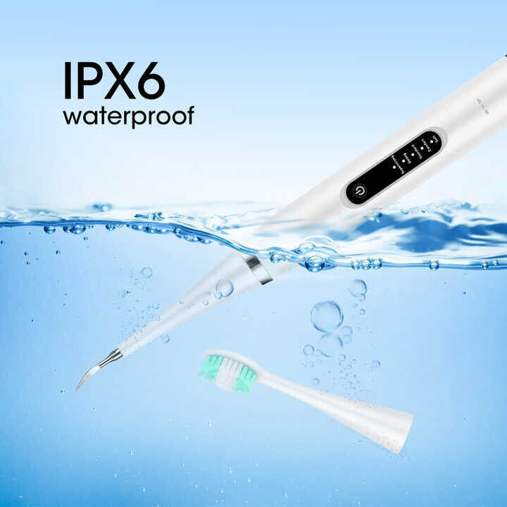 Ultrasonic Electric Tooth Cleaner and Dental Stain Remover Teeth Cleaning Kit