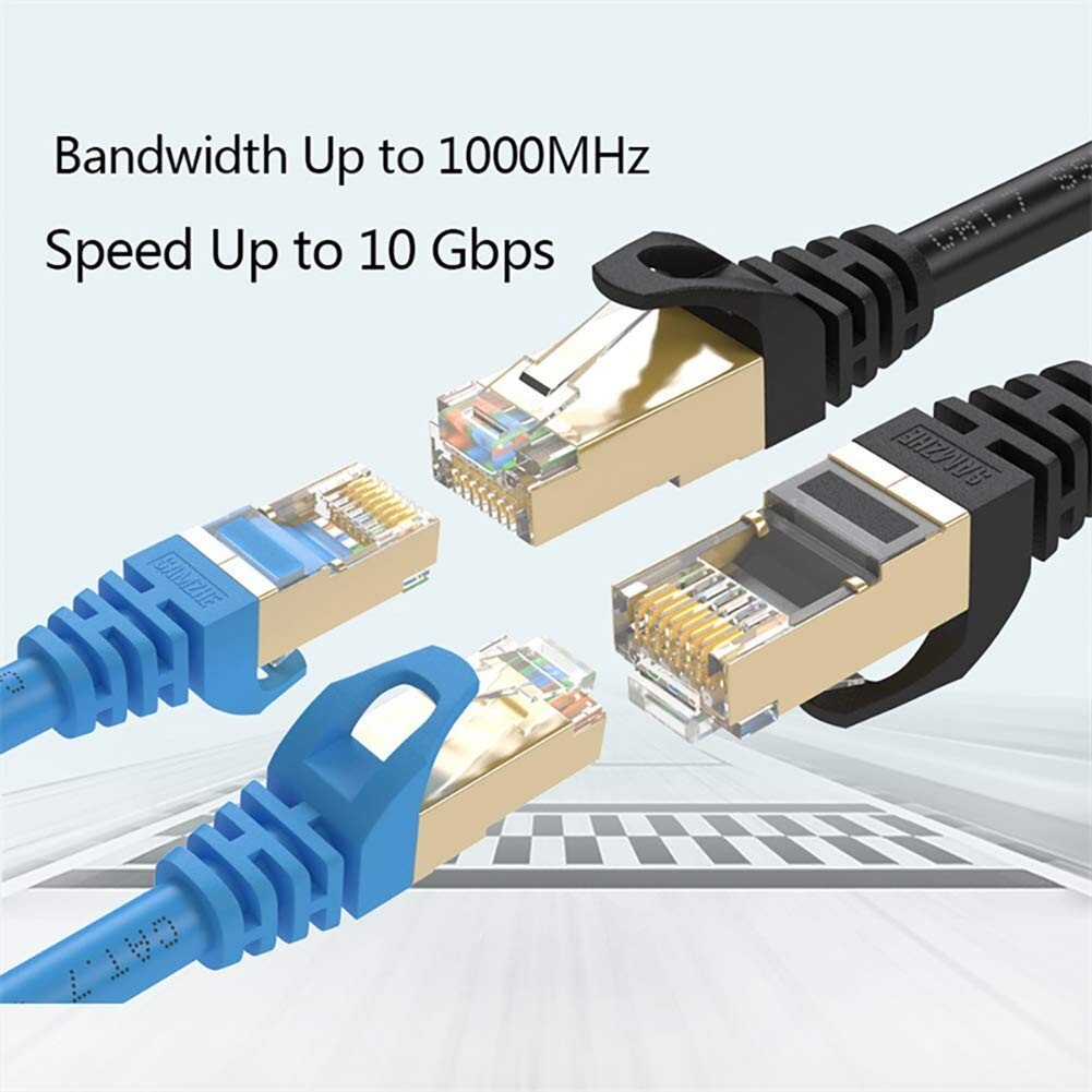 CAT7 Ethernet Cable 1.5M RJ45 Gigabit Network LAN Cable High Speeds Router PC