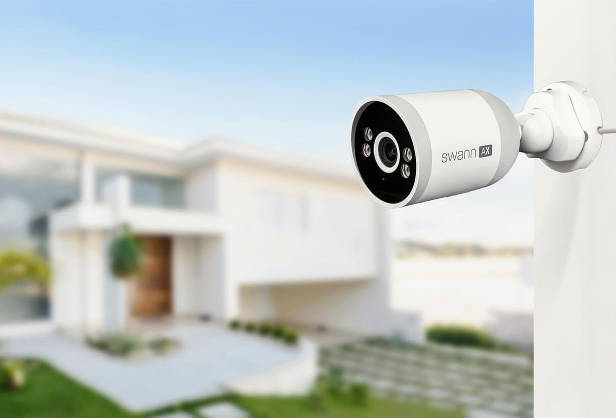 Swann 4K NVR 8 x Channel / 4 x NHD-ADVANXB Bullet Cameras with 1TB HDD SWNVK-8AD