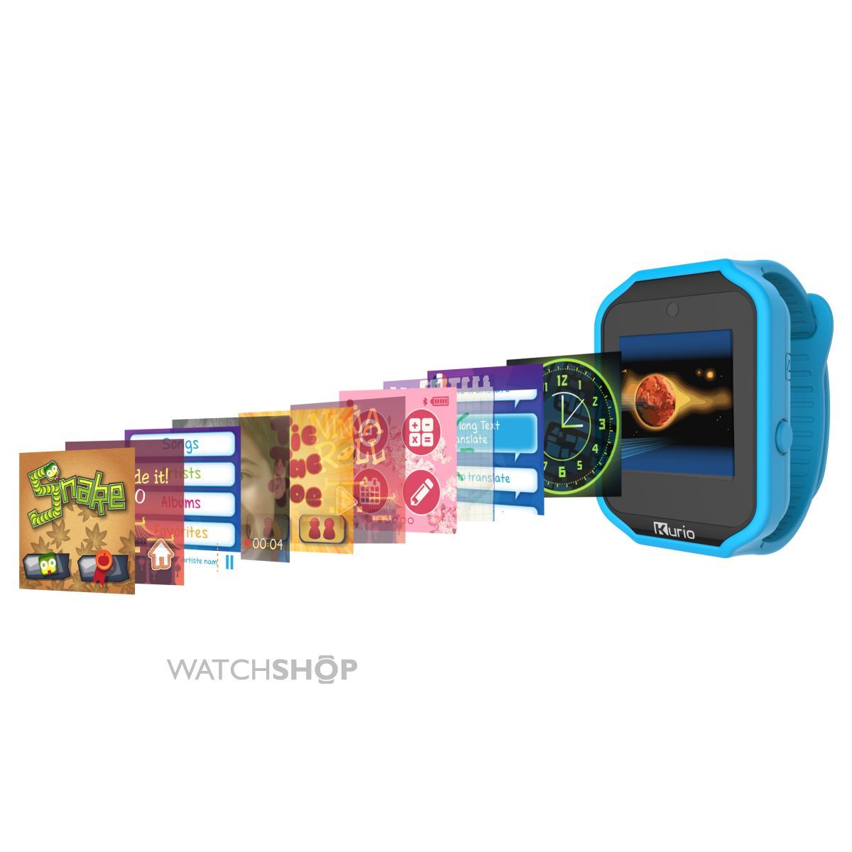 Kurio Kids SmartWatch Camera Bluetooth Speaker Microphone Text Call Video Apps