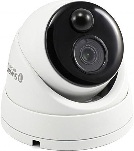 Swann Thermal Sensing PIR Security Cameras, 5 MP Super HD Dome with IR Night