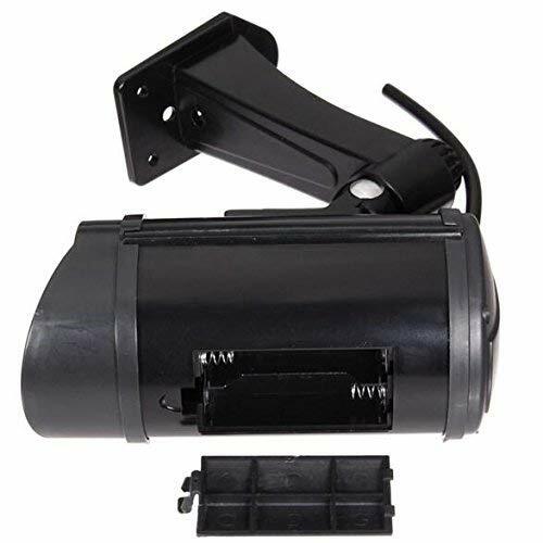 Dummy CCTV Bullet Cameras With Flashing LED Deter Crime For Indoor/Outdoor