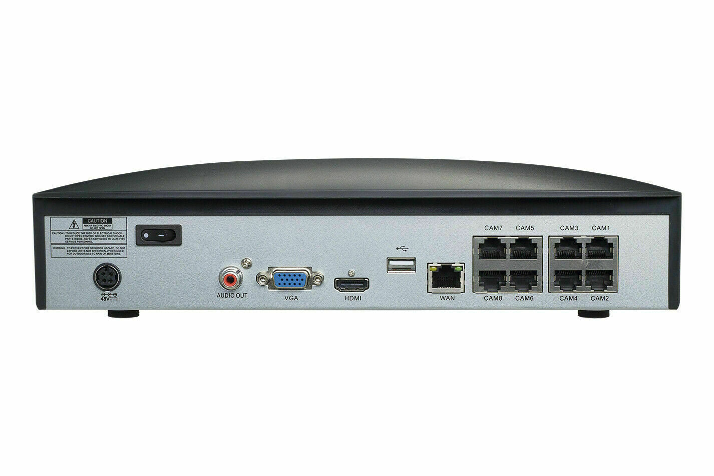 Swann NVR-8780 CCTV Kit 8 Channel 4K Recorder 2TB 4 x 887MSB/FB Spotlight Camera