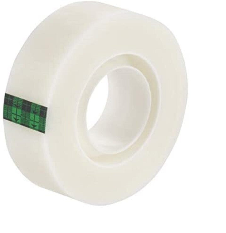 Scotch 3M Magic Invisible Tape 19MM X 33M Refill Clear Sellotape Roll Repair New