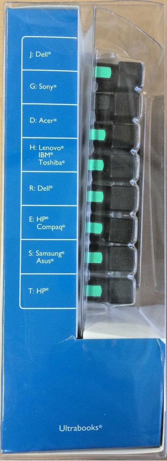 Kensington Universal Laptop AC Charger 19V 3.42A Dell Sony HP Samsung IBM Lenovo