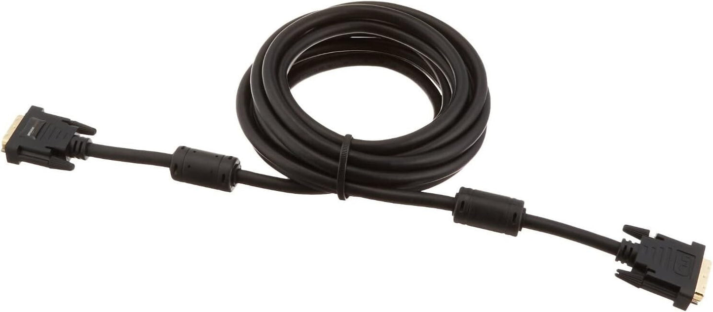 3M DVI to DVI Male-to-Male Cable Adapter - 3m, 9.8ft Brand New Amazon Basics