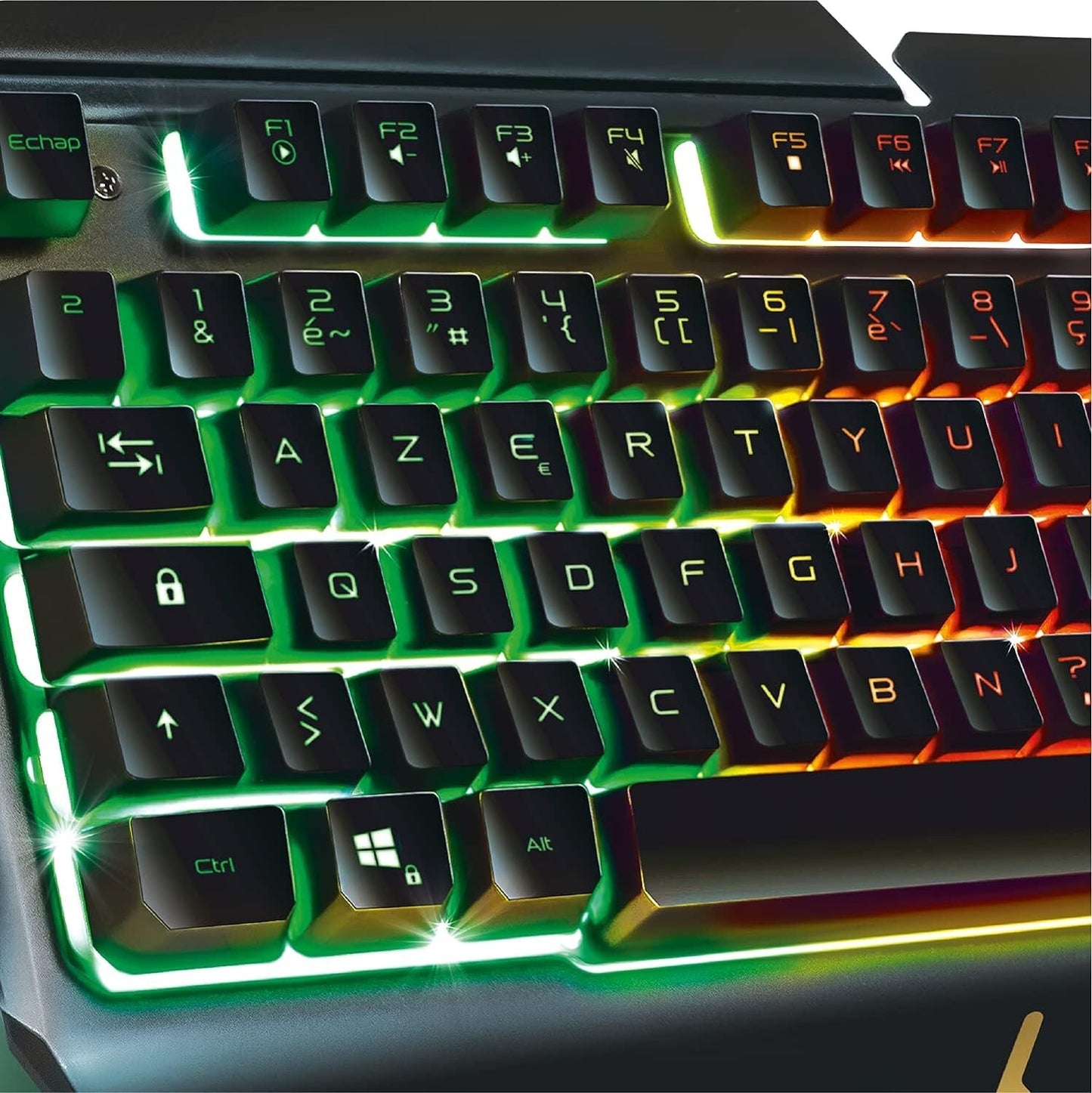SPIRIT OF GAMER PRO-K5 AZERTY Gaming Keyboard 19 Anti-Ghosting Keys With RGB