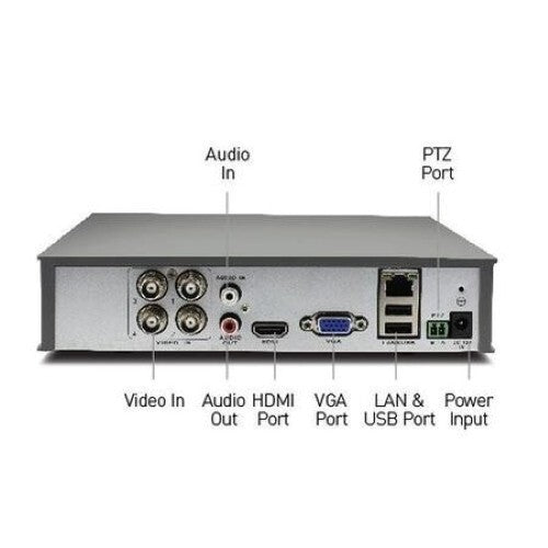 Swann DVR CCTV Security Recorder 1580 4 Channel HD 720p AHD TVI 1TB HDD HDMI VGA