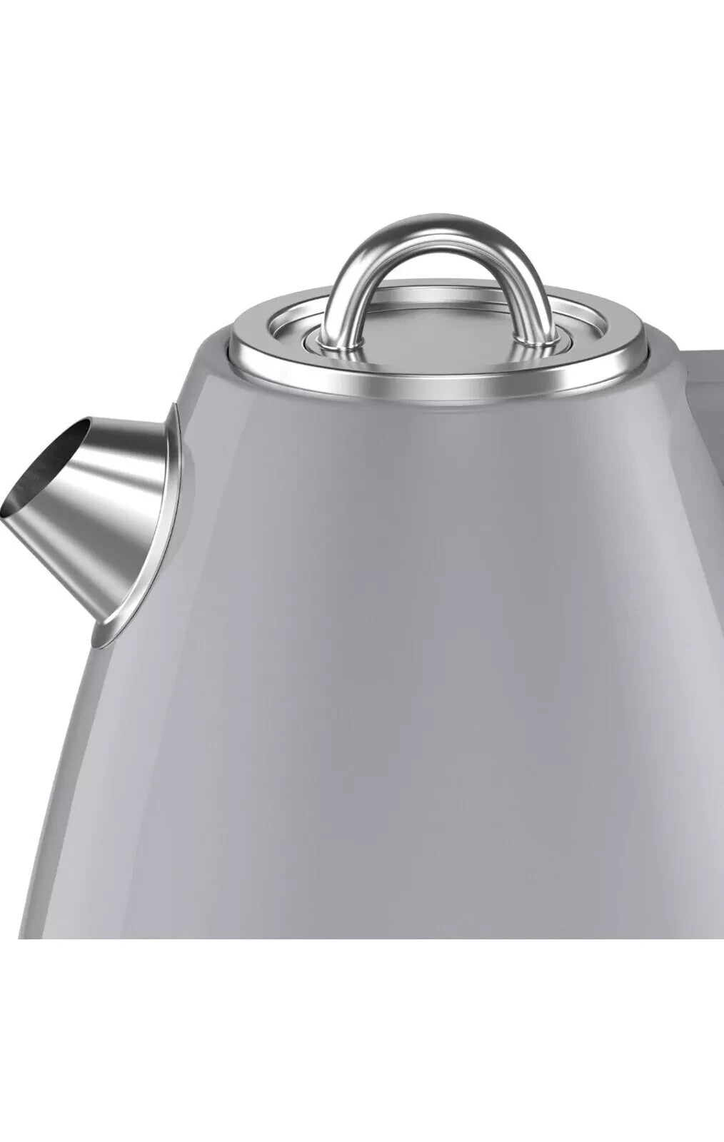 Swan Retro Jug Kettle, Fast Boil, Easy Pour, 360 Degree Base, 1.5L, 3KW, Grey