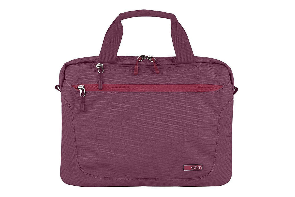 STM Laptop Bag Sleeve Case Cover With Shoulder Strap For MacBook/iPad/Dell - Red