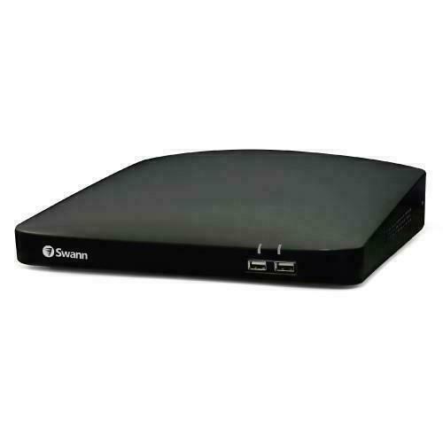 Swann DVR CCTV Kit 5680 8 Channel 4K UHD 2TB HDD Enforcer Warning Light 4 Camera