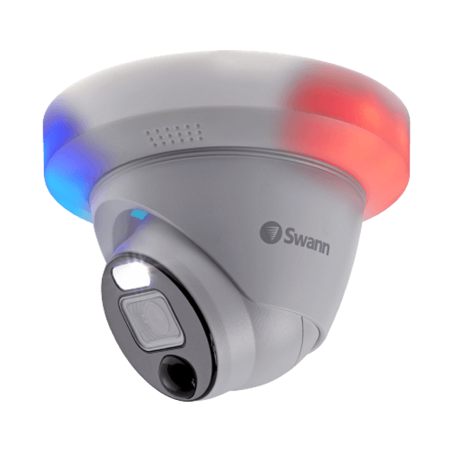 Swann Enforcer 1080p HD Heat & Motion Sensing Analogue 1080DER Dome CCTV Cam