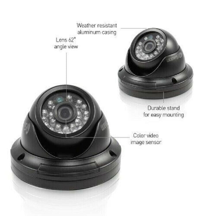 Swann PRO-H851 720p Day/Night Security Dome Camera + 18M BNC Cable