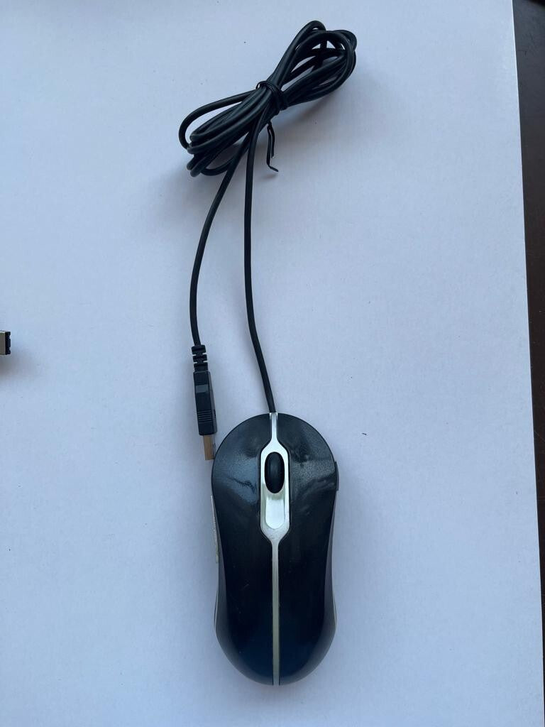 JOBLOT X4 Mixed USB Optical Wheel Mouse Used Microsoft Dell Tecknet & New Jedel