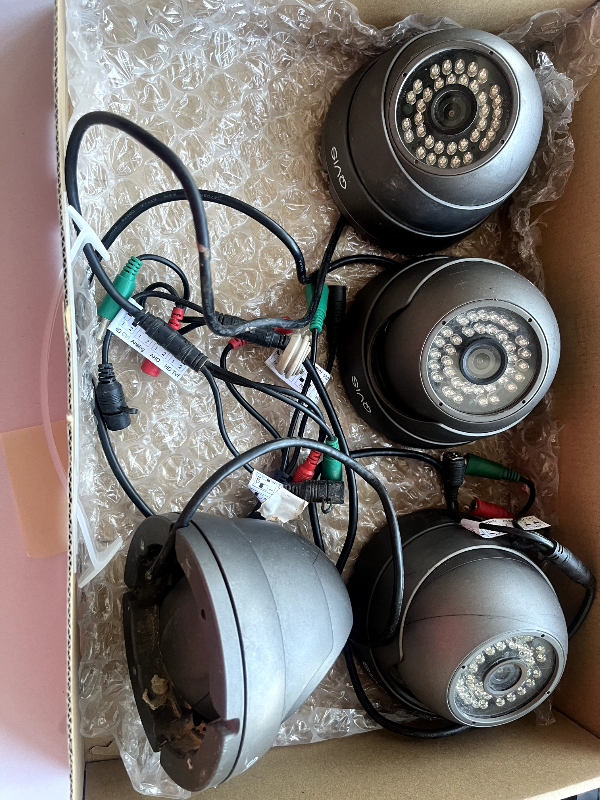 DOME CCTV CAMERA FULL HD 1080p OUTDOOR & INDOOR BNC WIRED