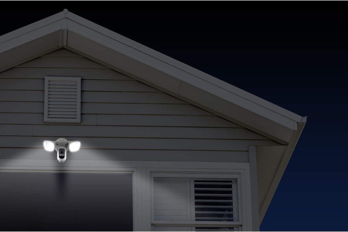 Swann SWIFI-FLOCAM2W Floodlight 1080P FHD CCTV Security Camera with 2-Way Talk