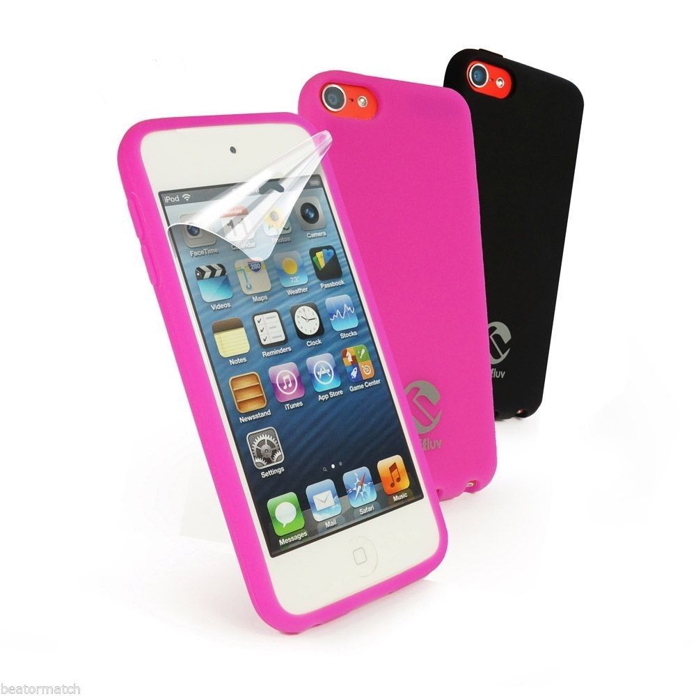Tuf Luv For iPod Touch 5th Gen Case Silicone Ultra Slim Gel Cover 5th Generation