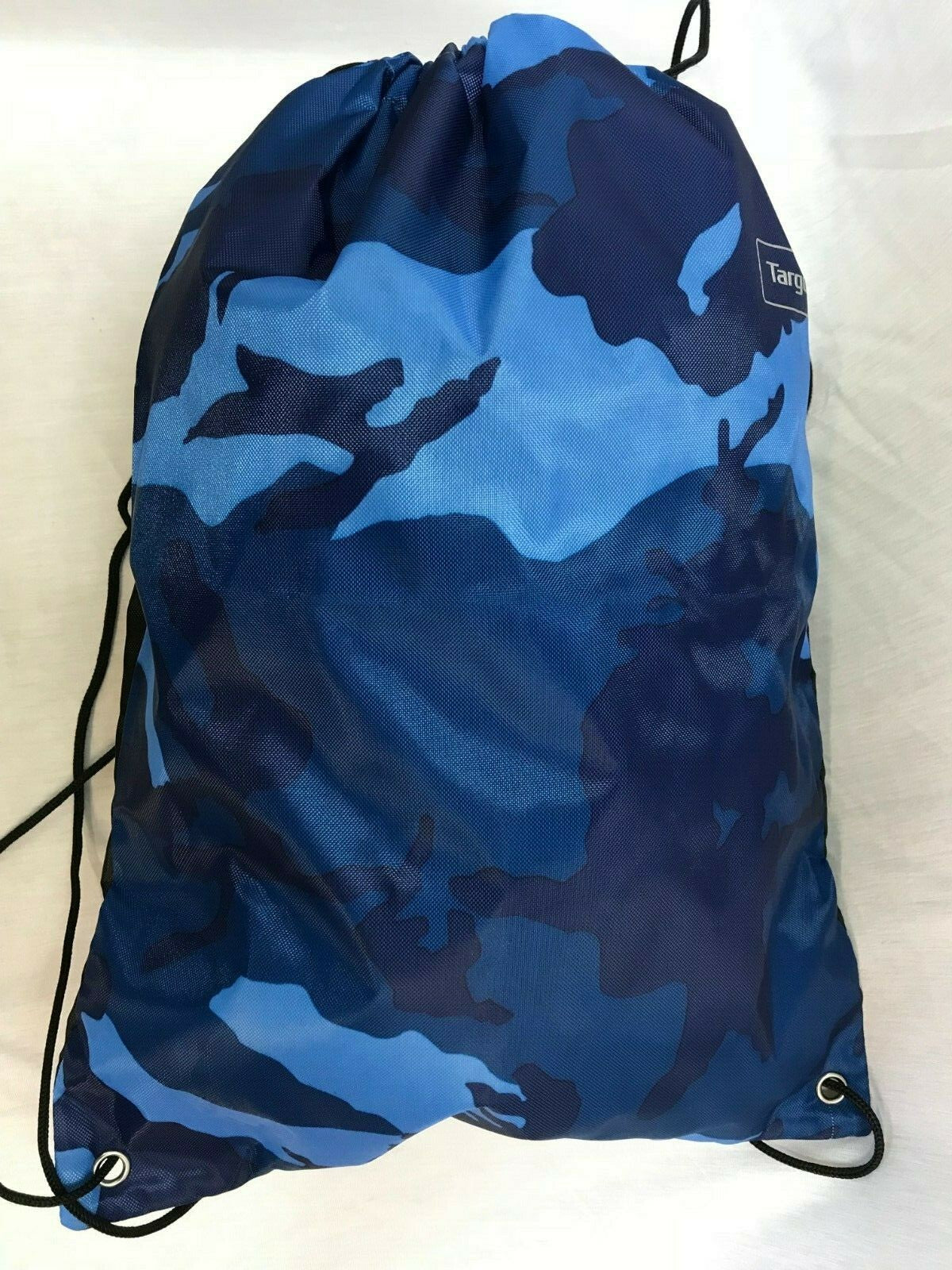 Waterproof Drawstring Bag Sports Gym Swim Girls/Boys Backpack Shoe Bag Camo