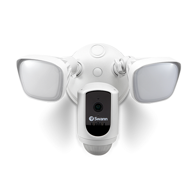 Swann SWIFI-FLOCAM2W Floodlight 1080P FHD CCTV Security Camera with 2-Way Talk