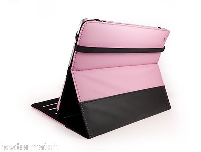 Tuff-Luv Slim-Stand Faux Leather Case Cover for Apple iPad 2/New iPad 3 C10_62