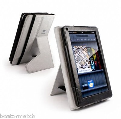 Tuff Luv Amazon Kindle Fire Tablet Universal Leather Stand Case Cover For 7 Inch