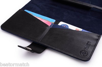 iPad Mini 1/2/3 Manhattan Faux Leather Sleep Wake Smart Case Kickstand Cover