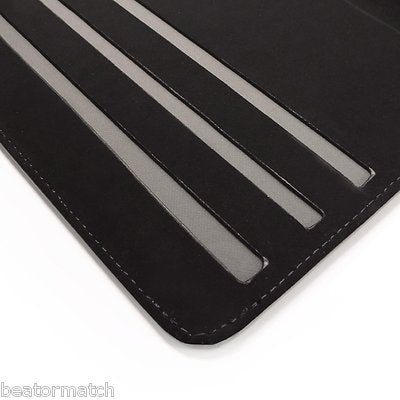 Tuff Luv Stand Smart Case Stasis Cover Apple iPad Mini Sleep Wake Faux Leather