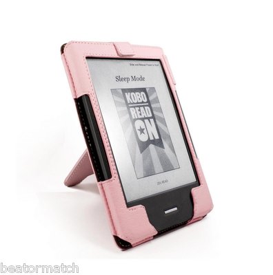 Tuff Luv Case Cover Kick Stand Amazon Kindle 4 6" E-Ink Screen Protector Kit New