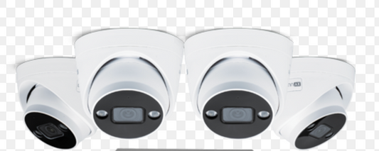Swann SWNHD-ADVANCXD Wired 4K Security Dome Add-On NVR CCTV Cameras 4