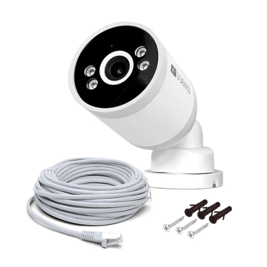 Swann SWNHD-ADVANCXB-GL White Wired 4K Indoor & Outdoor Bullet Add-On NVR Camera