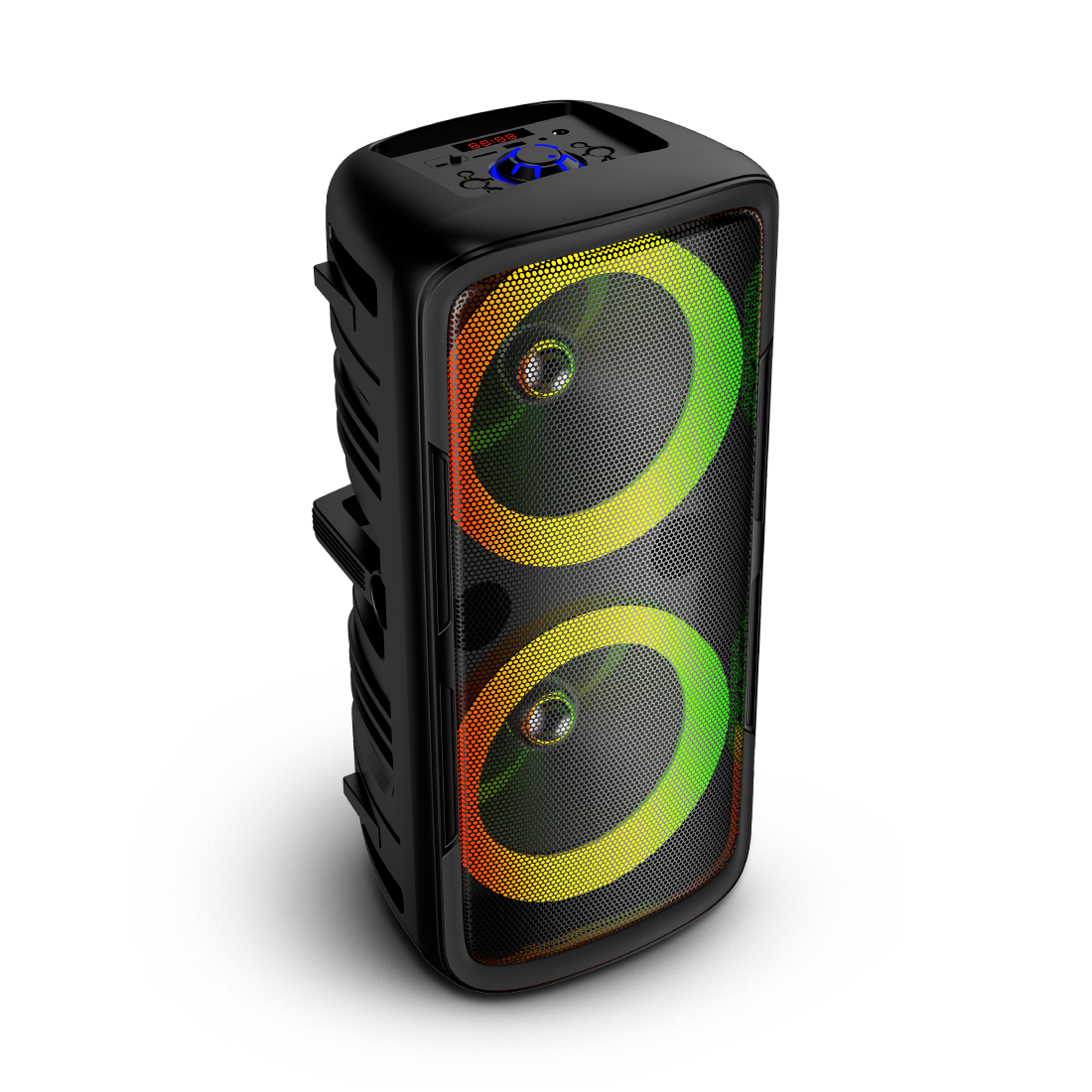 H501B - Walk Audio Party Speaker with LED Lights Bluetooth USB Wireless