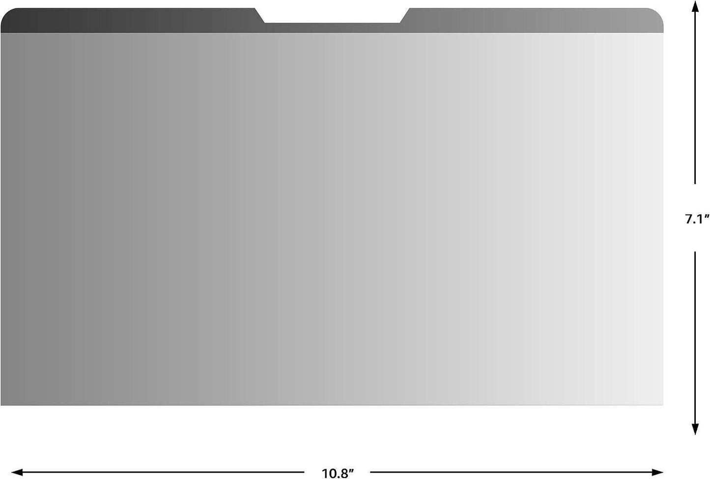 Amazon Basics Ultra Thin Magnetic Privacy Screen Filter for 13" MacBook Pro/Air