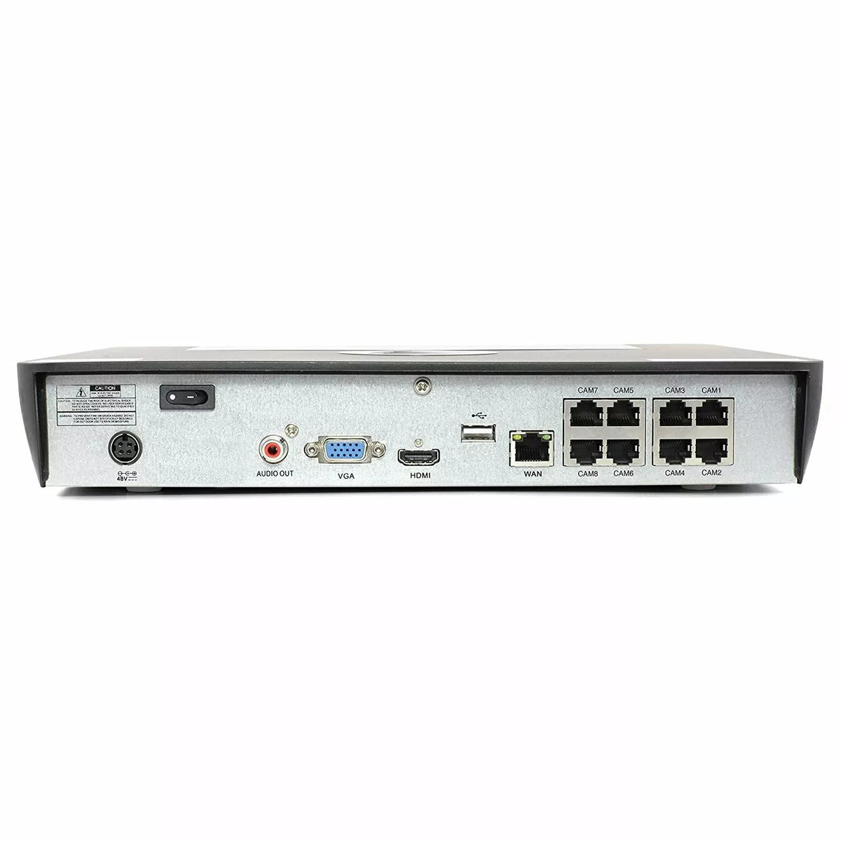 Swann Digital IP NVR 8580 8 Channel Network Video CCTV Recorder 4K Ultra HD 2TB