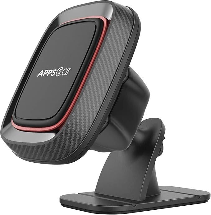 APPS2Car Magnetic Car Phone Holder 360° Rotating Dashboard Mount Universal