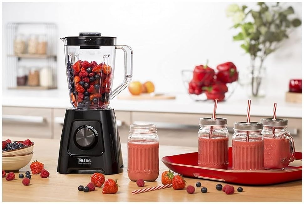 Tefal Blendforce II 600W 2-Speed Blender - Black BL420840