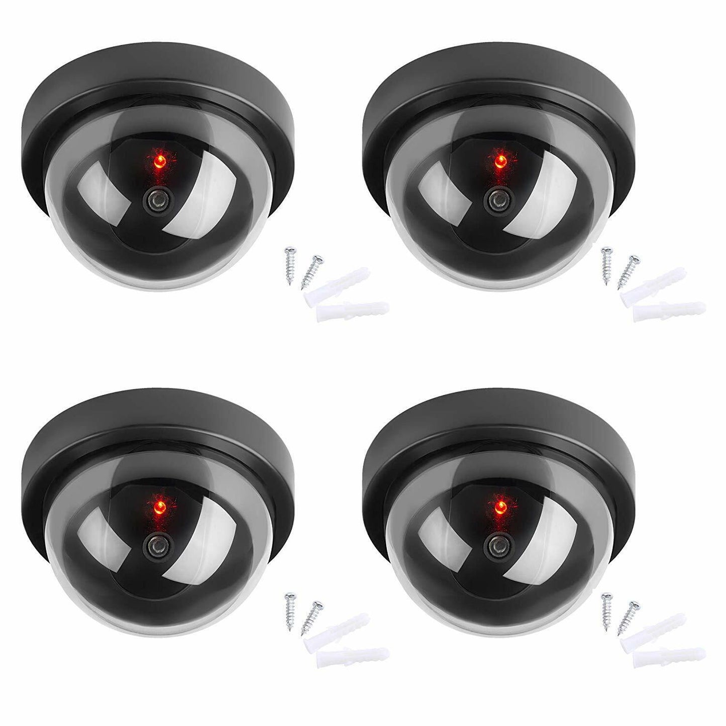 Dummy CCTV Bullet Cameras With Flashing LED For Indoor/Outdoor