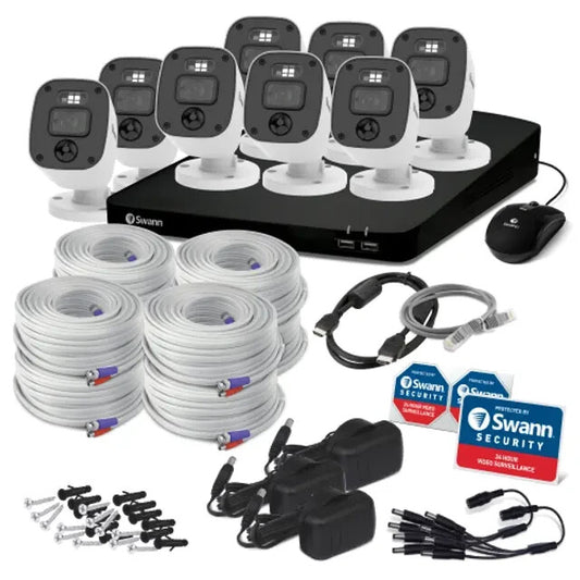 Swann 8 Camera 16 Channel 2TB 1080p Full HD DVR Security System SWDVK 1646808MQB