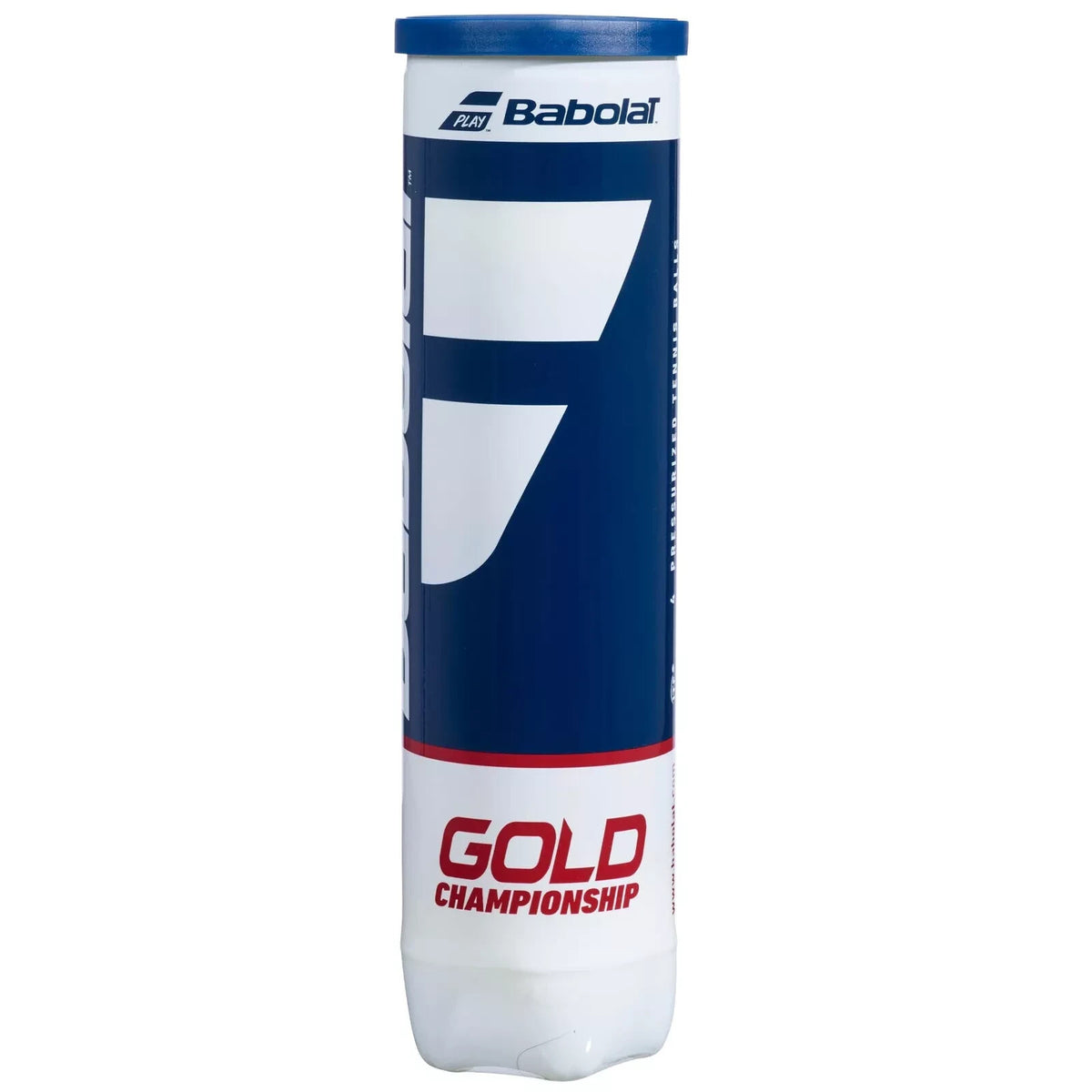 Babolat Tennis Balls Gold Championship All Court Pressurised Balls - Tube Of 4