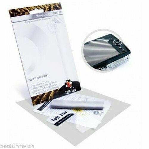 Tuff-Luv Topcoat Screen Protector Installation Kit 15.5cm x 9cm NEW