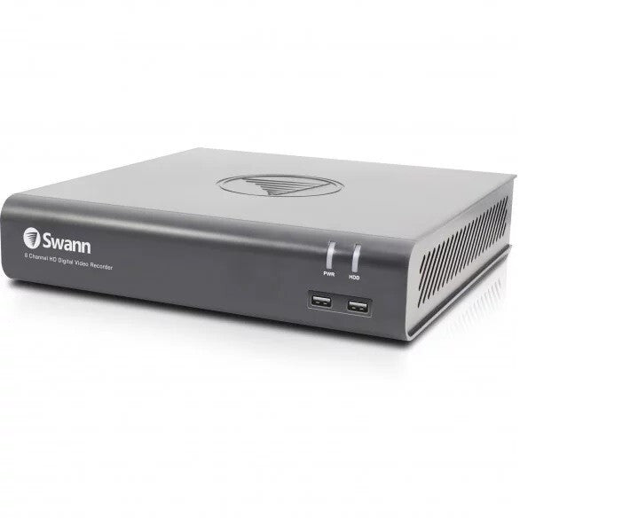 Swann DVR8 4580 8 Channel  DVR 2x 1080MSFB HD Motion Cameras CCTV Kit 1TB HDD