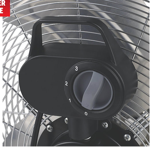 DRAPER 18" FLOOR FAN 450MM 230V 120W HIGH VELOCITY, STOCK NO: 70433